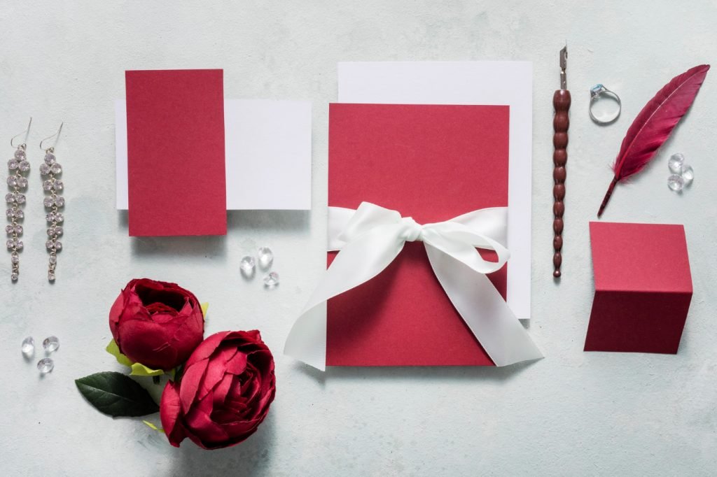 wedding-card-with-engagement-ring-table
